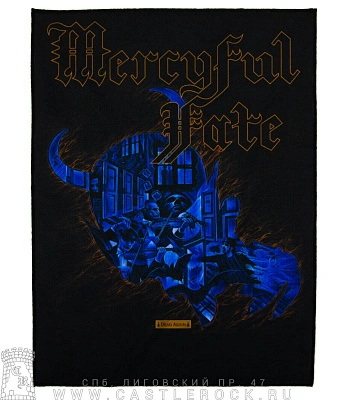 нашивка на спину mercyful fate "dead again"