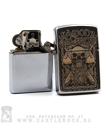 зажигалка с гравировкой amon amarth