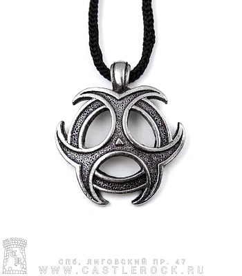 подвеска biohazard (лого большое)