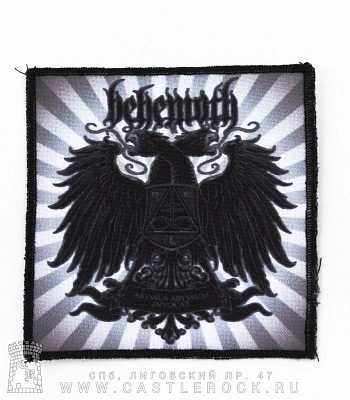 нашивка behemoth "abyssus abyssum invocat"