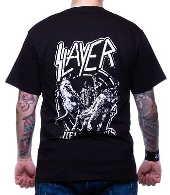 футболка slayer "hell awaits"