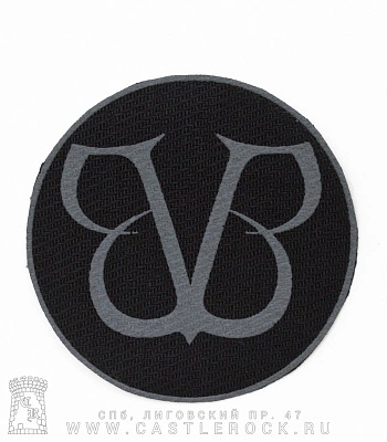 нашивка black veil brides (лого серое)