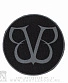 нашивка black veil brides (лого серое)