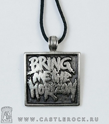 подвеска bring me the horizon (квадратная)
