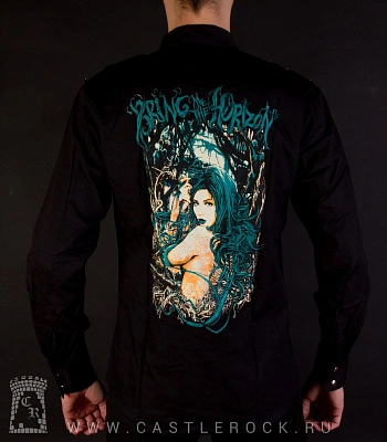 рубашка с длинным рукавом bring me the horizon (девушка)