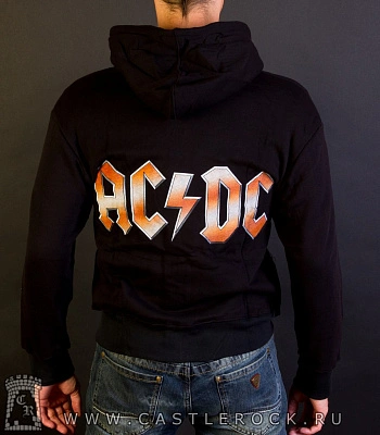 балахон на молнии ac/dc "are you ready?"