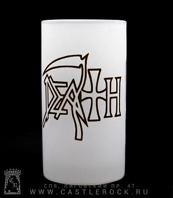 кружка пивная стеклянная death