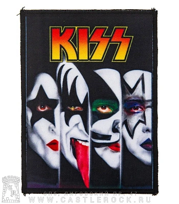нашивка kiss (лица)