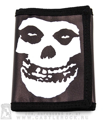 кошелек misfits (лого, к/з)