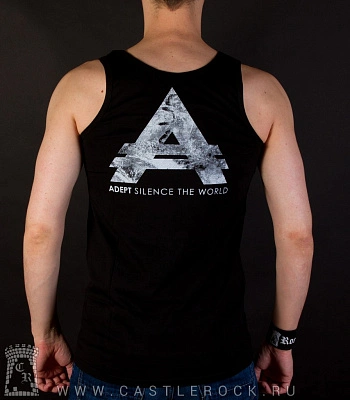 майка adept "silence the world"