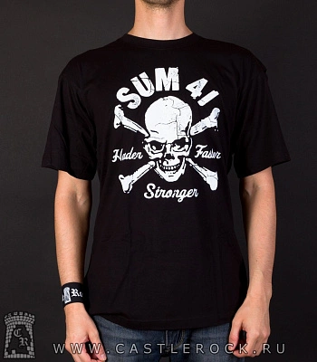 футболка sum 41 "harder faster stronger"