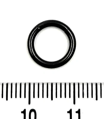 Сегментное Кольцо Сталь Черное 1,6 х 8