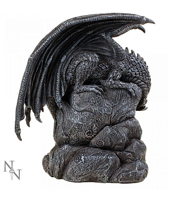 подставка под благовония дракон на камнях