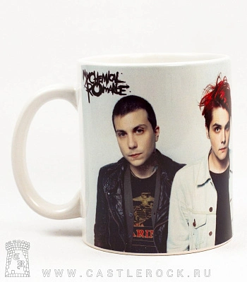 кружка my chemical romance (красные волосы)