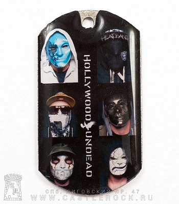 жетон цветной hollywood undead