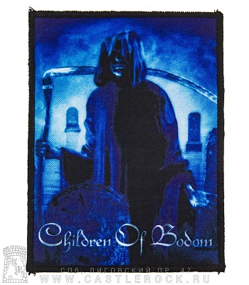 нашивка children of bodom "follow the reaper"