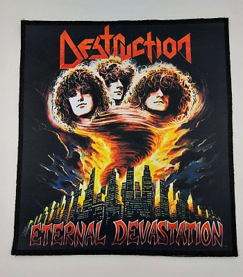 нашивка на спину destruction "eternal devastation"