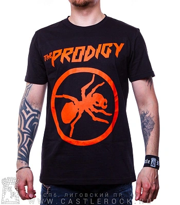 футболка prodigy (лого оранжевое)