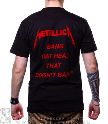 футболка metallica "kill 'em all" (принт большой)