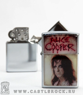 зажигалка цветная alice cooper