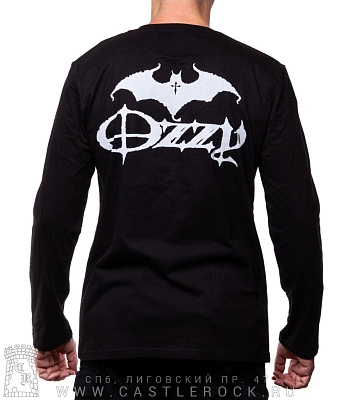 футболка ozzy osbourne показывает fuck д/р