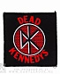 нашивка dead kennedys (лого, квадратная)