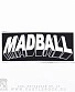 нашивка madball (лого белое)