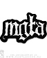 нашивка mgla (лого, резная, вышивка)