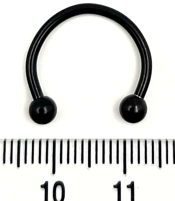 Циркуляр Сталь с Шариками Черный 1,6 х 15 х 4/4