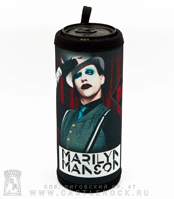 чехол на банку marilyn manson (в цилиндре)