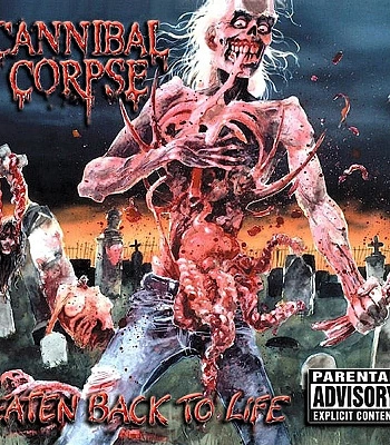 CD Cannibal Corpse "Eaten Back To Life"