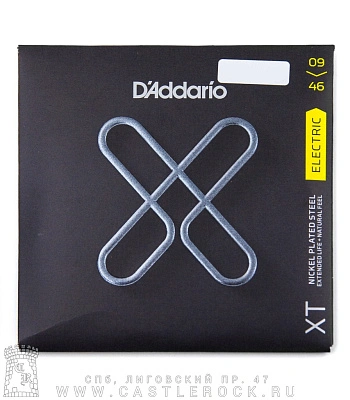 струны d'addario никелированные для электрогитары xte0946
