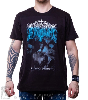 футболка immortal "blizzard beasts"