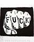 нашивка fuck (кулак)