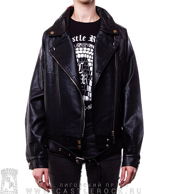 косуха женская к/з оверсайз а2125