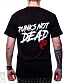 футболка punks not dead (череп панка, принт большой)