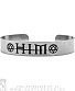 браслет стальной с гравировкой him