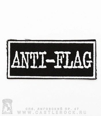 нашивка anti-flag (лого, вышивка)