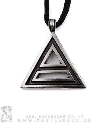 подвеска 30 seconds to mars (триада черная)