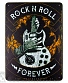 табличка гитара "rock'n'roll forever"
