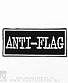 нашивка anti-flag (лого, вышивка)