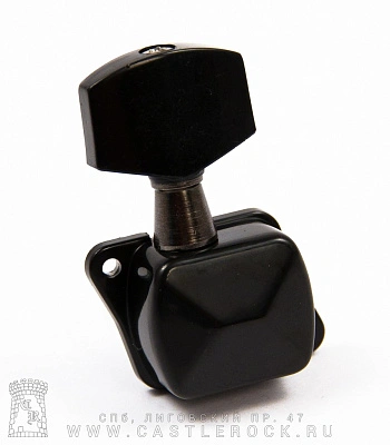 колок одиночный al-015bk правый (закрытый, черный)