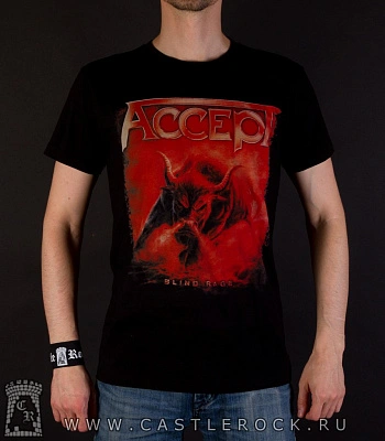 футболка accept "blind rage"