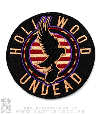 нашивка hollywood undead (лого, вышивка)