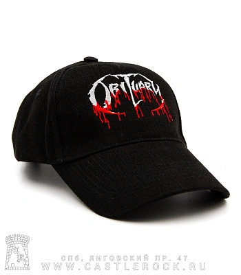 бейсболка obituary (king size, вышивка)