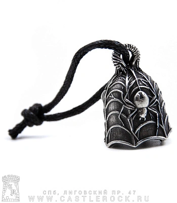 колокольчик-оберег пауки на паутине