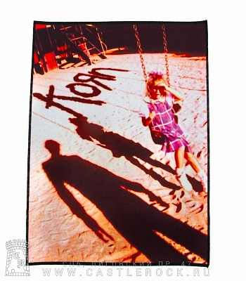 нашивка на спину korn "korn" (девочка на качелях)