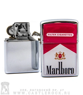 зажигалка цветная пачка сигарет marlboro