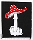 нашивка fuck (мухомор)