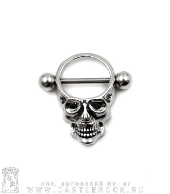 Штанга Сталь Череп (эмаль) 1,6 х 16 х 5/5